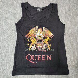 Queen Band Tank Top Shirt Womens Size Small Black Absolute Cult